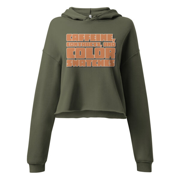 Military Green Hoodie – "Swatch & Camouflage"