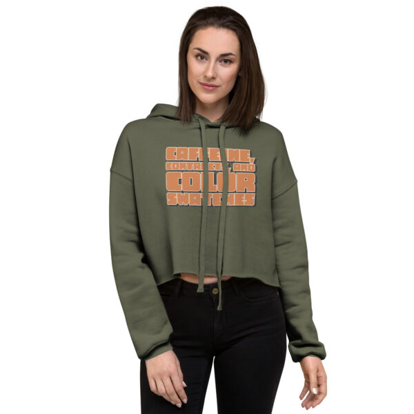 Military Green Hoodie – "Swatch & Camouflage" - Image 3