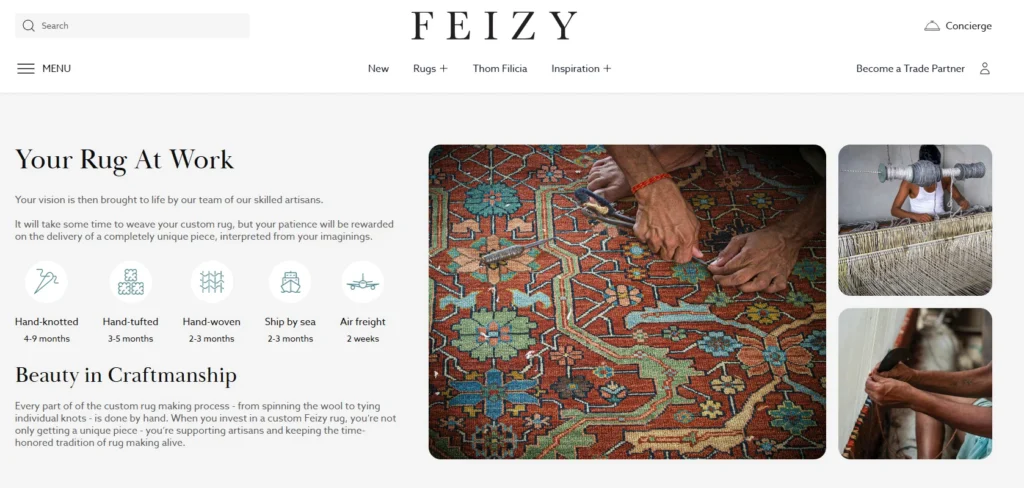 Reel Ready, What Makes Feizy Rugs Special