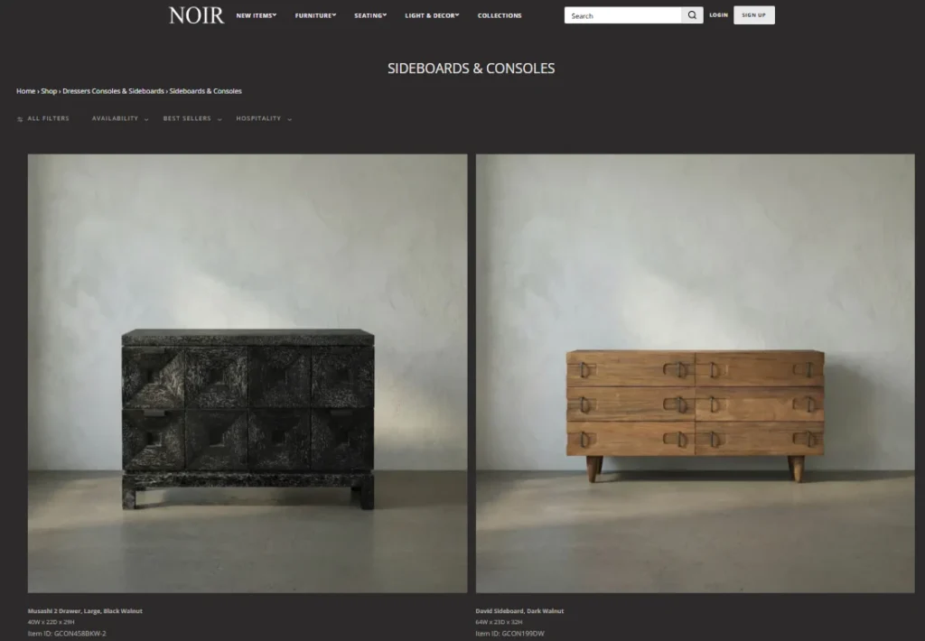 Reel Ready, Why Noir Furniture Feels Different
