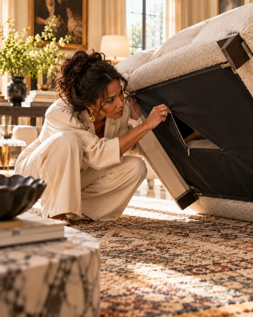 Reel Ready, Why Your Sofa Has a Zipper Underneath It